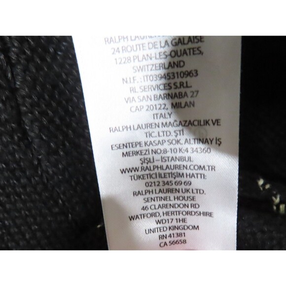 Lauren Ralph Lauren Sweater Womens XXL Black Southwestern Cardigan Linen Cotton - Picture 10 of 15